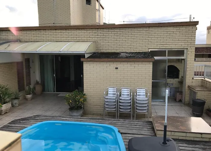 Sensacional Cobertura C/Piscina Apartamento Guarujá