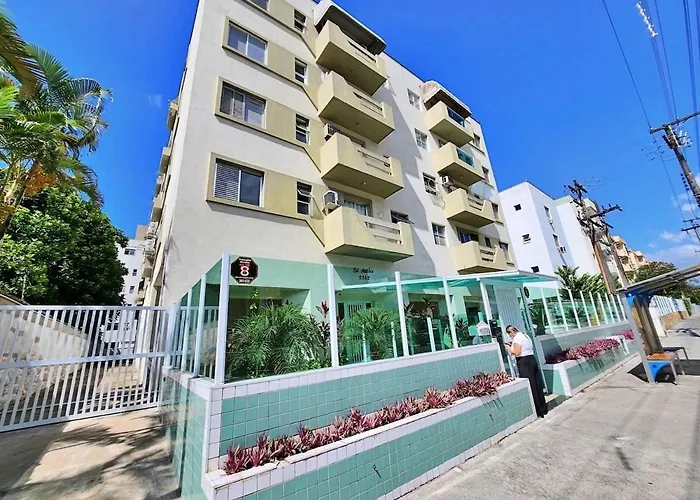 Aconchegante Apto 01 Dorm C/Sacada, Ar-Cond, Wi-Fi, Lado Praia Guarujá